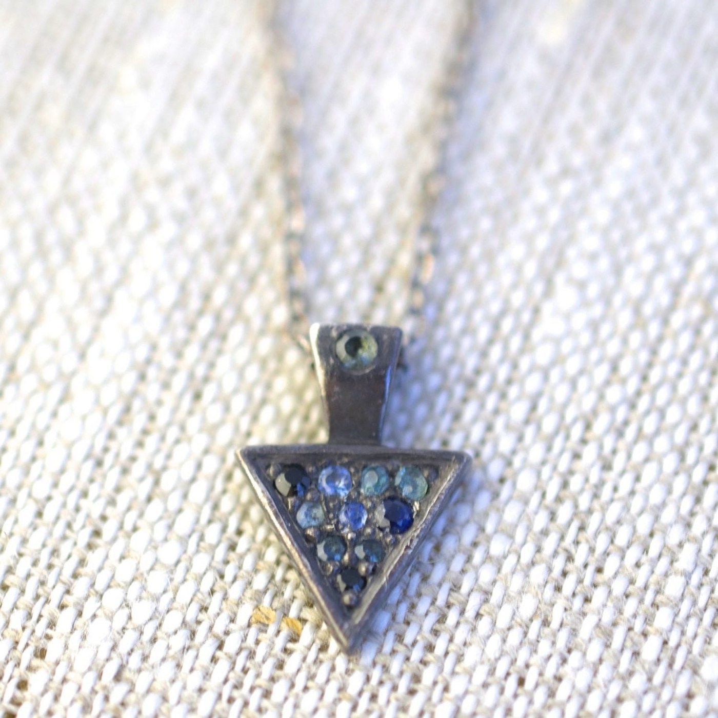 custom sapphire necklace