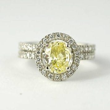 yellow diamond ring