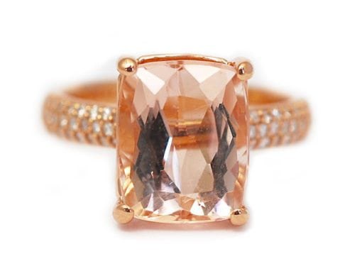 Morganite Engagement Ring