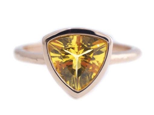 ROSE GOLD SUN INSPIRED DIAMOND RING
