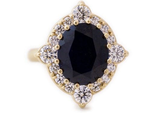 Royal Inspired Sapphire and Diamond Ring
