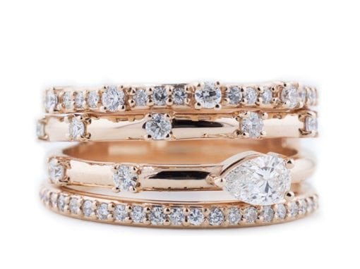 MULTI-BAND DIAMOND RING