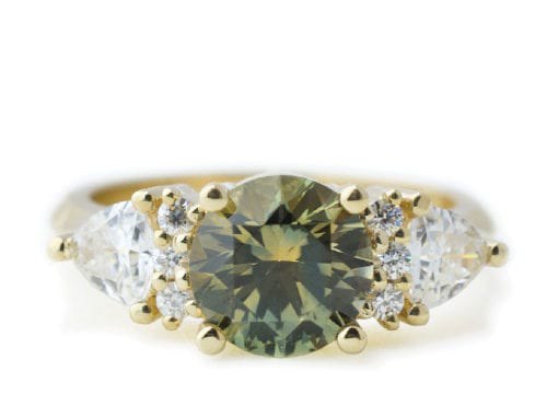 Montana Sapphire Engagement Ring