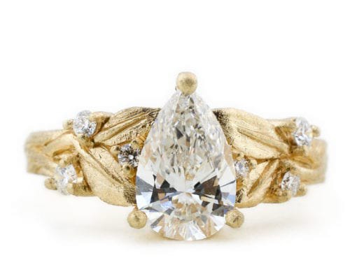 Nature Inspired Engagement Ring