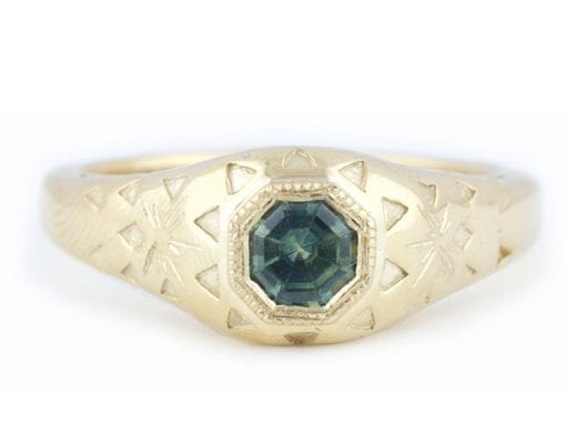 Vintage Replica Carved Ring