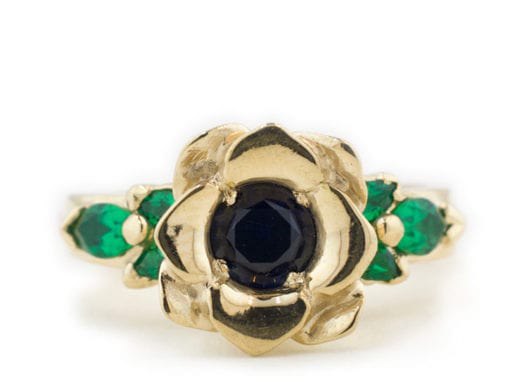 Yellow Gold Tulip Ring