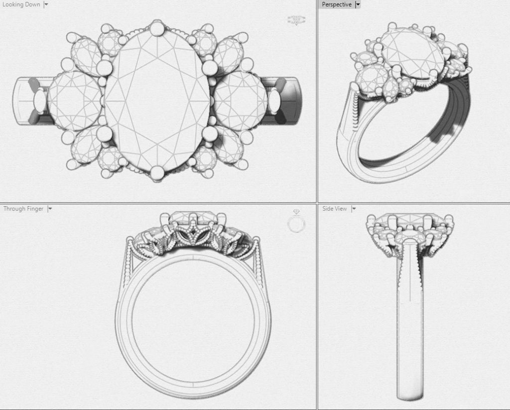 Custom Jewelry Design Process | Custom Ring Design | Custom Engagement ...