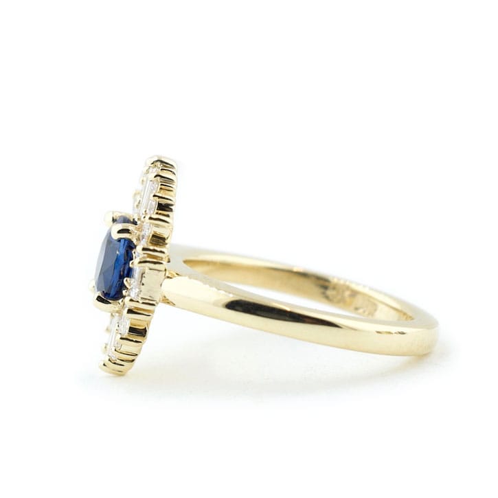 Art Deco Sapphire Ring | Abby Sparks Jewelry