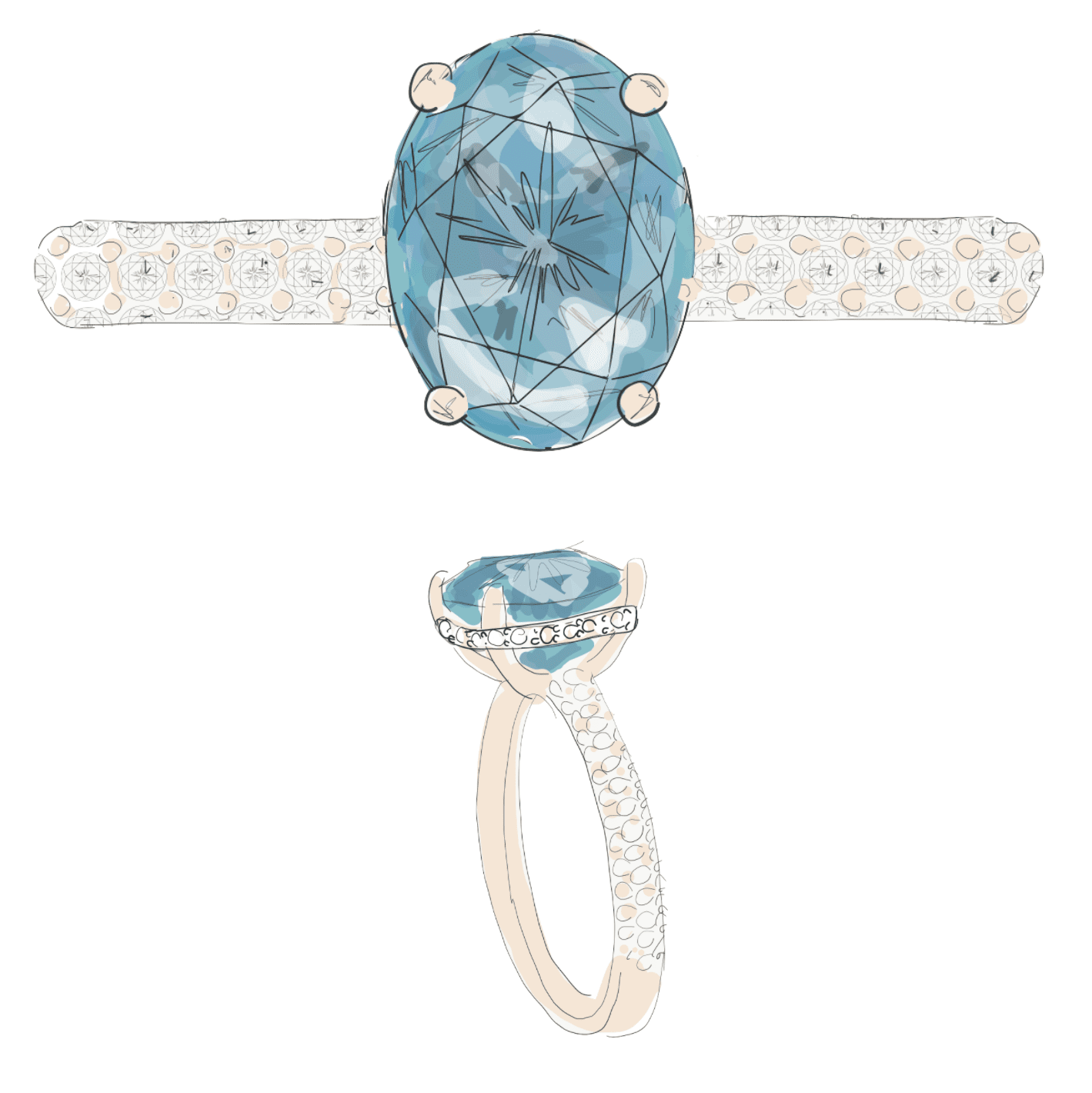 designer sapphire rings