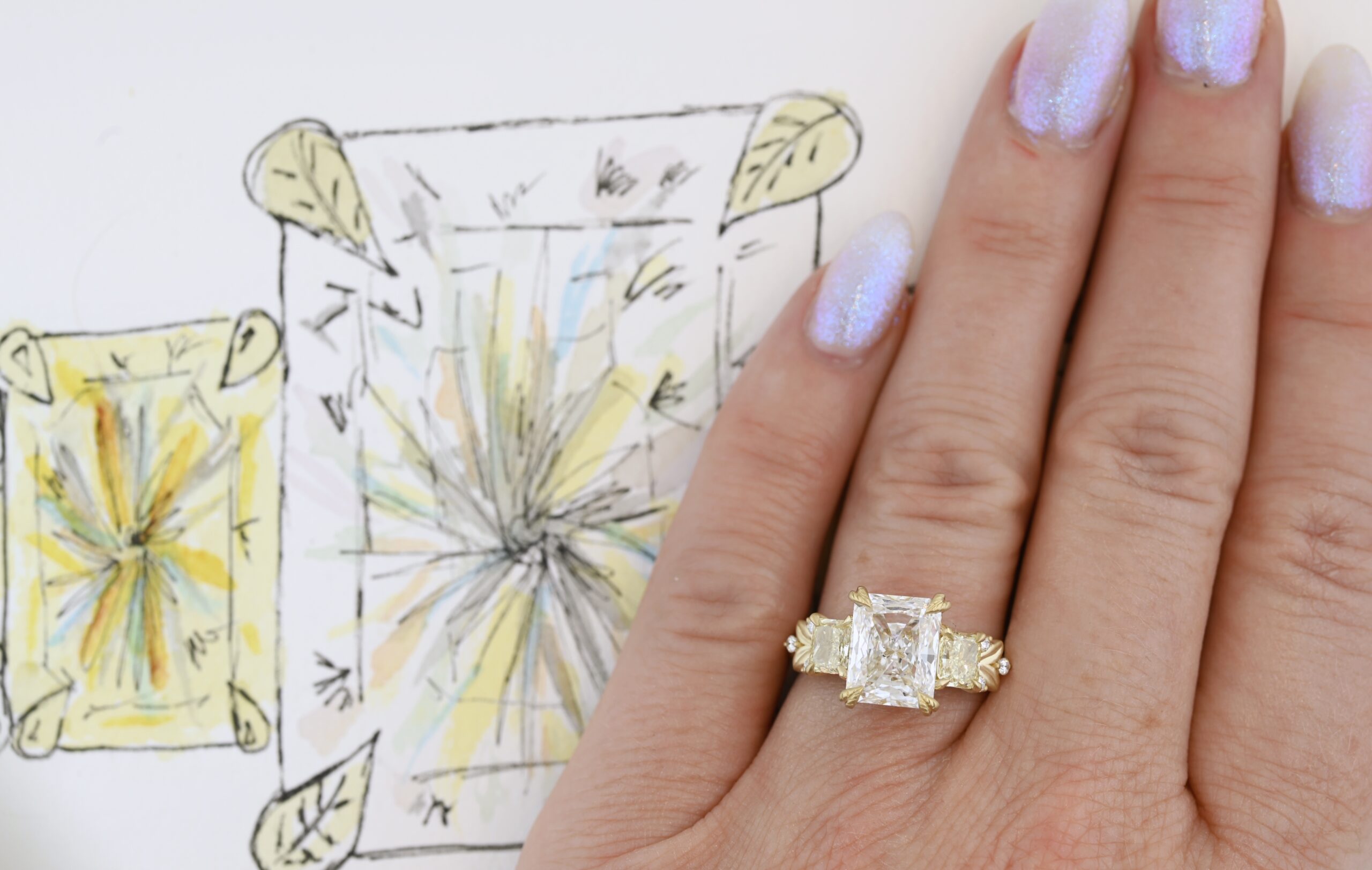 6 Tips for Designing a Unique Custom Engagement Ring